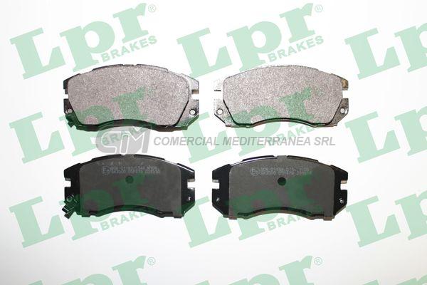 PASTILLA DE FRENO LPR SUBARU IMPREZA- LEGACY 2.0 DEL.
