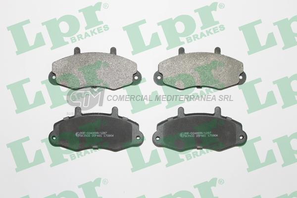 PASTILLA DE FRENO LPR FORD TRANSIT 80-100 ROD.14 91/96 DEL.