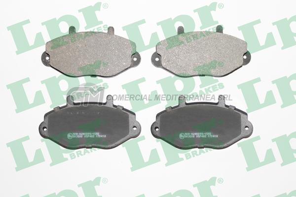 PASTILLA DE FRENO LPR FORD TRANSIT 150-190 ROD.15 (ABS) 91/96 DEL.