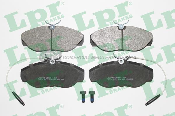 PASTILLA DE FRENO LPR JUMPER/DUCATO/BOXER 94/97 DEL.