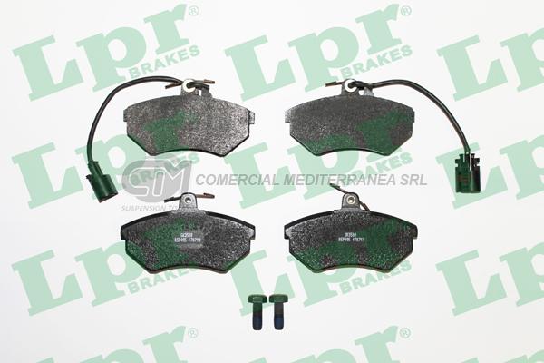 PASTILLA DE FRENO LPR VOLKSWAGEN GOLF 2.8 VR6 DEL.