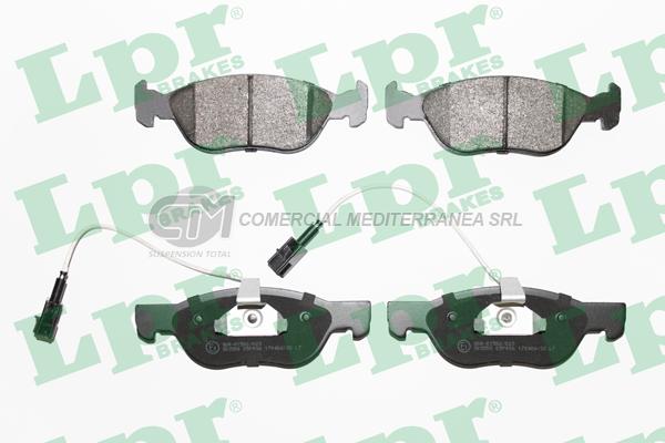 PASTILLA DE FRENO LPR ALFA 145-146/ FIAT BARCHETA-MAREA-/ LANCIA 95/98 DEL.