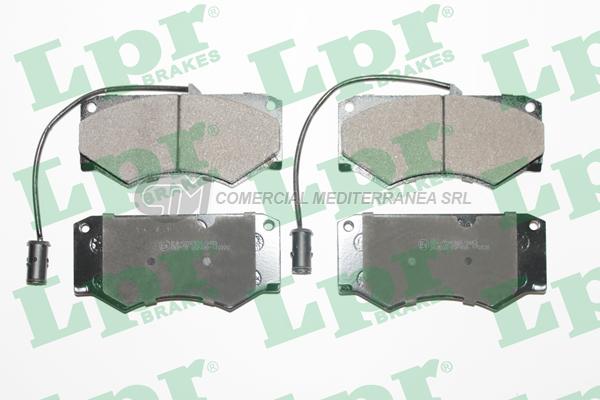 PASTILLA DE FRENO LPR IVECO DAILY 45.10 / 49.10 90/96 DEL.