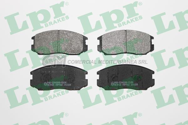PASTILLA DE FRENO LPR MITSUBISHI COLT-LANCER-MIRAGE/PROTON 90/  DEL.