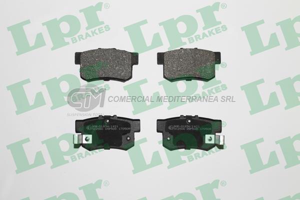 PASTILLA DE FRENO LPR HONDA ACCORD-/ ROVER/ISUZU 90/96  TRAS.