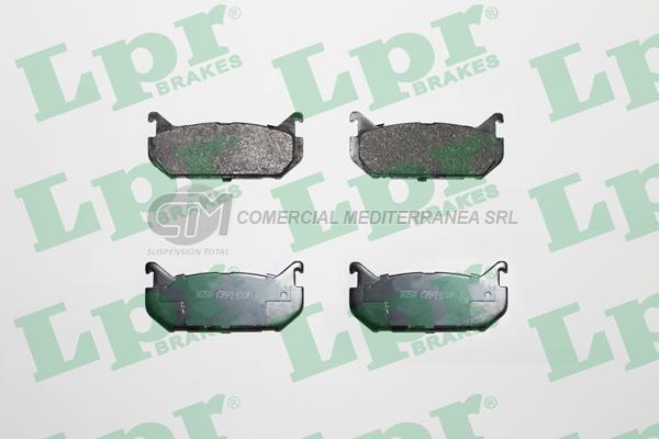 PASTILLA DE FRENO LPR MAZDA 626 COUPE- 626GLX- MX-6 92/95 TRAS.