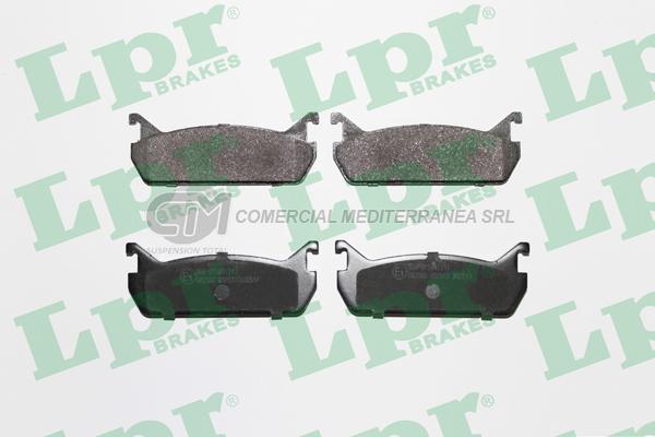 PASTILLA DE FRENO LPR MAZDA 626-MIATA-323-PROTEGE-MX-6 90/94  TRAS.