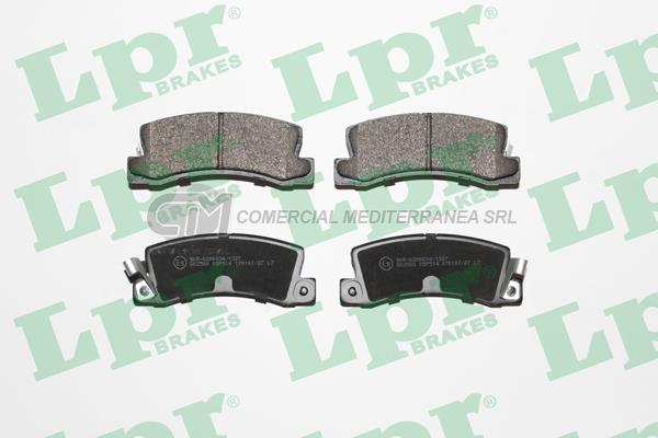PASTILLA DE FRENO LPR TOYOTA CAMRY-CELICA-COROLLA/LEXUS 90/94 TRAS.