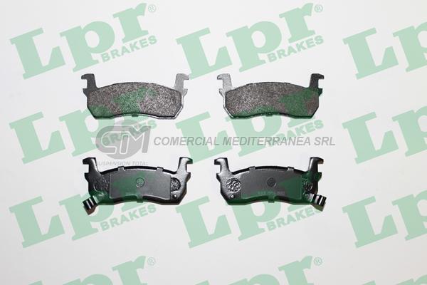 PASTILLA DE FRENO LPR NISSAN MARCH- MICRA 1.0- 1.2 DEL.