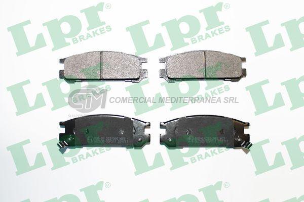PASTILLA DE FRENO LPR SUBARU GRIEGA-IMPREZA-LEGACY-SVX 90/94 TRAS.