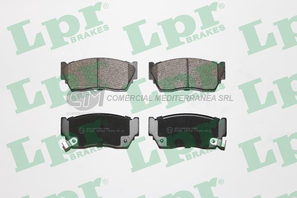 PASTILLA DE FRENO LPR NISSAN EX-SALOON-NX-SENTRA 90/94  DEL.