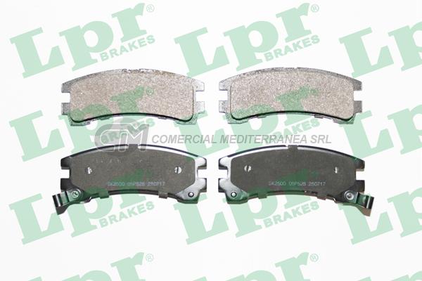 PASTILLA DE FRENO LPR NISSAN PATHFINDER V-6 (FULL) 90/94  TRAS.