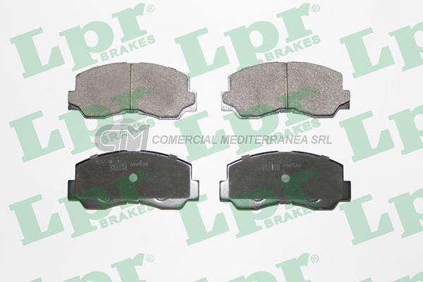 PASTILLA DE FRENO LPR MITSUBISHI L200 SAPPORO ASIA/MAZDA 79/84 DEL.