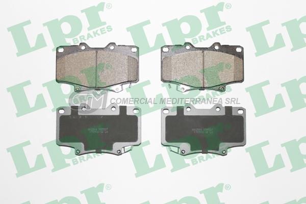 PASTILLA DE FRENO LPR TOYOTA LAND CRUISER 4X4 90/94 DEL.