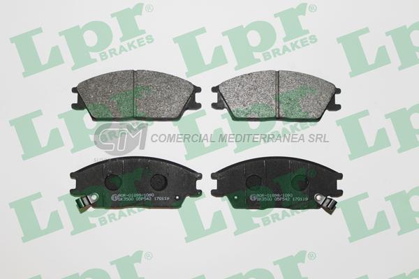 PASTILLA DE FRENO LPR ACCORD-CIVIC/HYUNDAI ELANTRA-EXCEL 90/94  DEL.