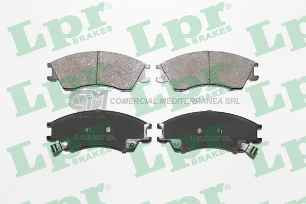 PASTILLA DE FRENO LPR HYUNDAI ACCENT/MITSUBISHI EXPO/ JUSTY 90/94  DEL.