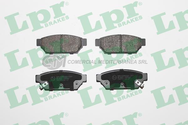 PASTILLA DE FRENO LPR MITSUBISHI LANCER- MIRAGE 92/95  TRAS.