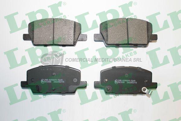 PASTILLA DE FRENO LPR CHEVROLET TRACKER 17/.. DEL.
