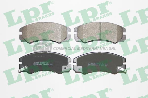 PASTILLA DE FRENO LPR HONDA PASSPORT/RODEO-TROOPER/OPEL 90/94  DEL.