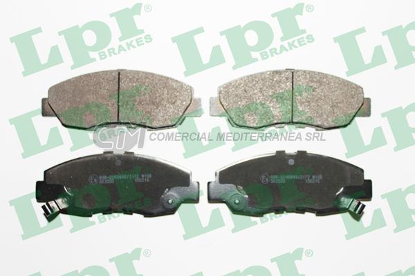 PASTILLA DE FRENO LPR HONDA ACCORD 2.0/ ROVER 620 DIESEL 90/96  DEL.
