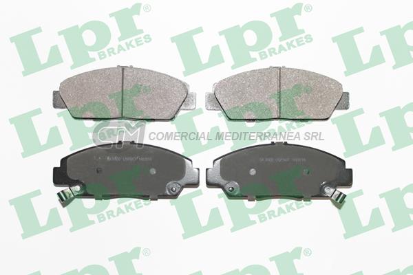 PASTILLA DE FRENO LPR HONDA ACCORD 2.0-2.3/PRELUDE ARO 14 " 92/ DEL.