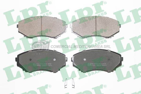 PASTILLA DE FRENO LPR MAZDA VAN-FURGON MPV 4X4 O 4X2 92/95 DEL.