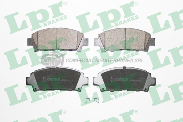 PASTILLA DE FRENO LPR TOYOTA CARINA -CELICA-MR 2 93/95 DEL.