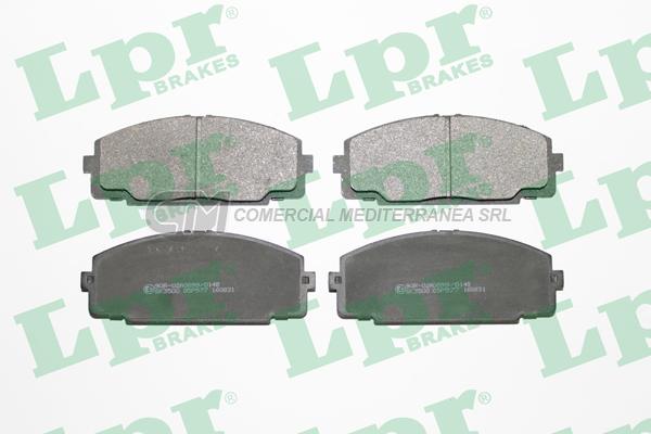 PASTILLA DE FRENO LPR TOYOTA DYNA/HI-ACE/HILUX 84/ DEL.