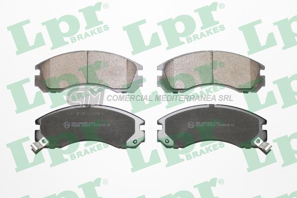 PASTILLA DE FRENO LPR DODGE TALOON / MITSUBISHI 3000-MONTERO 90/94 DEL.