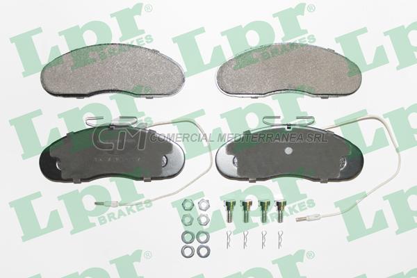 PASTILLA DE FRENO LPR NISSAN AVIA- EBRO-KB- TRADE/ REN.B70-80-90-110 DEL.