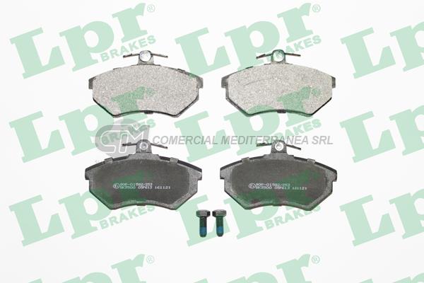 PASTILLA DE FRENO LPR AUDI 81/90 VW GOLF-PASSAT-VARIANT/SEAT 72/99 DEL.