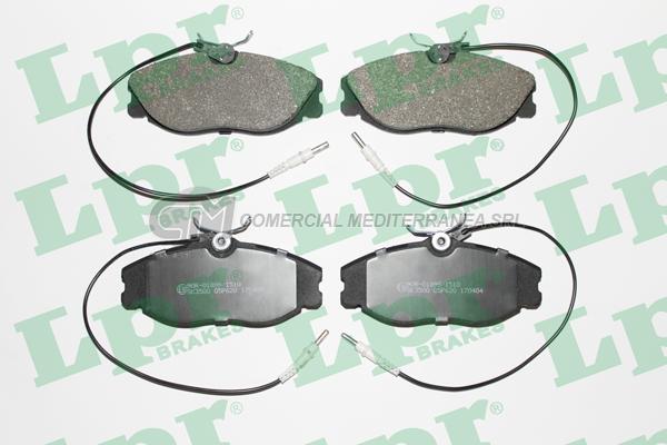 PASTILLA DE FRENO LPR PEUGEOT 406 2.0 I - 2.1D/ CITROEN 95/97 DEL.