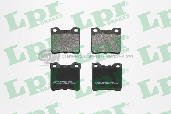 PASTILLA DE FRENO LPR MERCEDES BENZ VITO/PEUGEOT 605 TRAS.