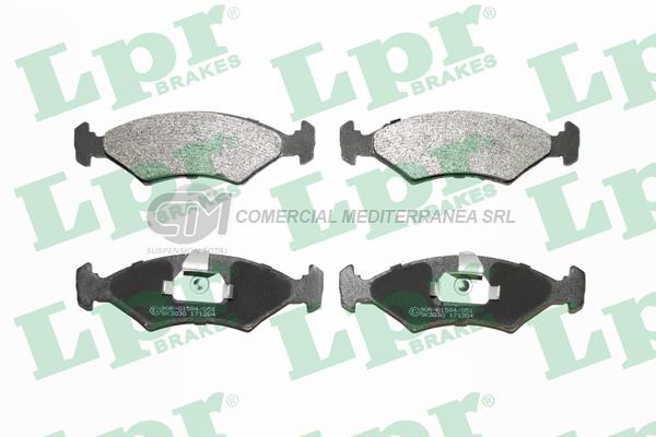 PASTILLA DE FRENO LPR FORD COURRIER 96/99 DEL.