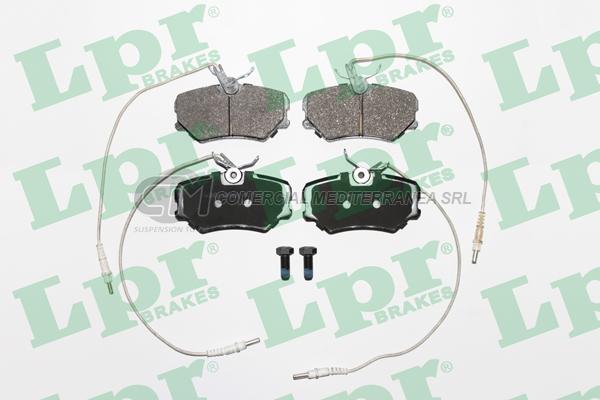 PASTILLA DE FRENO LPR PEUGEOT 306 (CAL. GIRLING) / CITROEN 96/97 DEL.