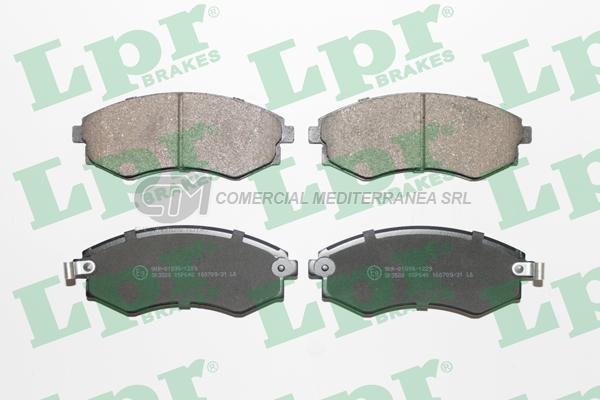 PASTILLA DE FRENO LPR NISSAN BLUEBIRD/HYUNDAI ACCENT-ELANTRA 92/ DEL.