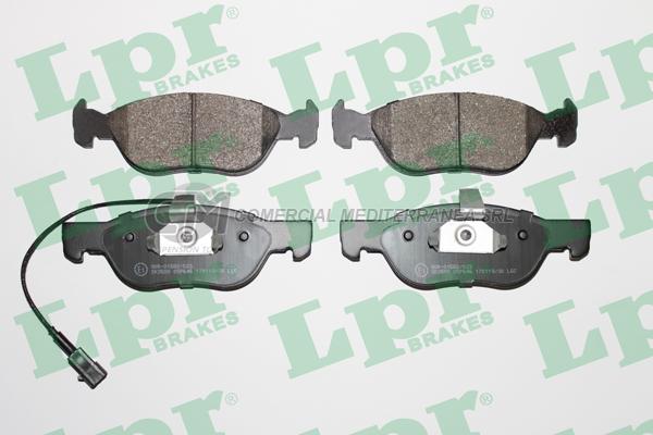 PASTILLA DE FRENO LPR ALFA 145-146/ FIAT BARCHETA-MAREA-/ LANCIA 95/98 DEL.