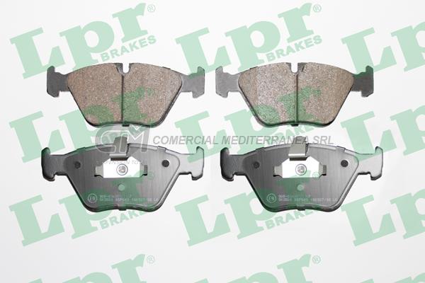 PASTILLA DE FRENO LPR BMW SERIE 3 (E 36) - SERIE 5 (E 34) -SERIE 7 (E 32) DEL.