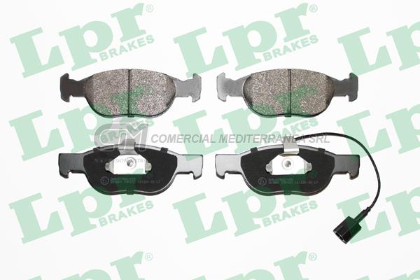 PASTILLA DE FRENO LPR CHEVROLET ASTRA/OPEL ASTRA RODADO 13 98/99 DEL.