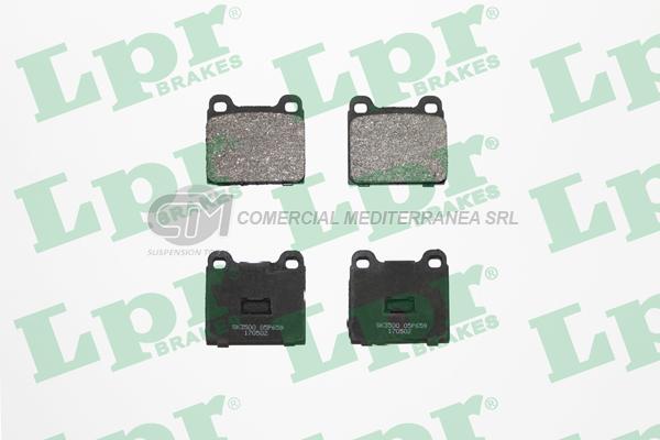 PASTILLA DE FRENO LPR GMC CHEVETTE/VW GOL-PASSAT-SENDA-SAVEIRO 90/94 DEL.