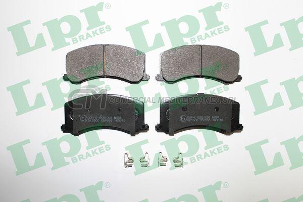 PASTILLA DE FRENO LPR SUZUKI BALENO 95/96  DEL.
