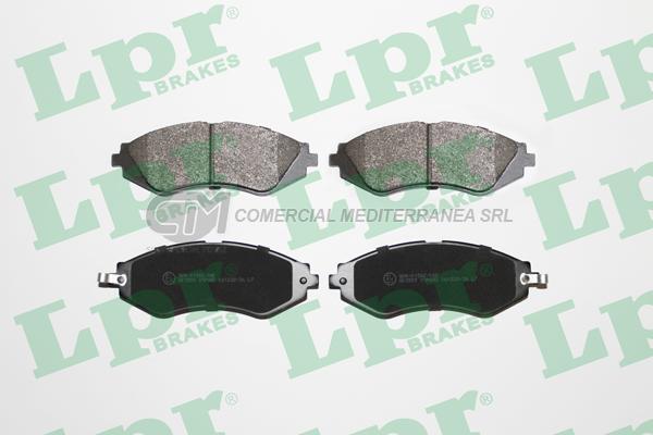 PASTILLA DE FRENO LPR DAEWOO CIELO-ESPERO-LANOS 94/ DEL.