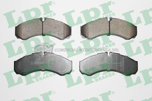 PASTILLA DE FRENO LPR IVECO DAILY 35- 30- 49 96/  DEL.
