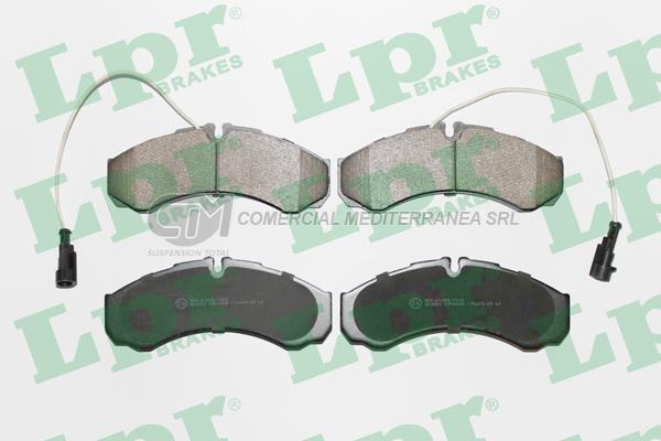 PASTILLA DE FRENO LPR RENAULT / NISSAN MAXITY/CABSTAR DEL.