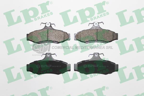 PASTILLA DE FRENO LPR DAEWOO LEGANZA/NUBIRA/LANOS 97/ TRAS.