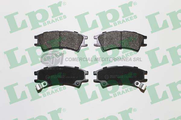 PASTILLA DE FRENO LPR HYUNDAI ATOS -MITSUBISHI MINICA 98/ DEL.