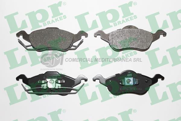 PASTILLA DE FRENO LPR FORD FOCUS (NAFTA O DIESEL)  DEL.