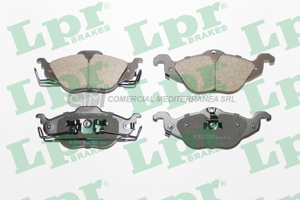 PASTILLA DE FRENO LPR CHEVROLET ASTRA/OPEL ASTRA RODADO 14 98/99 DEL.