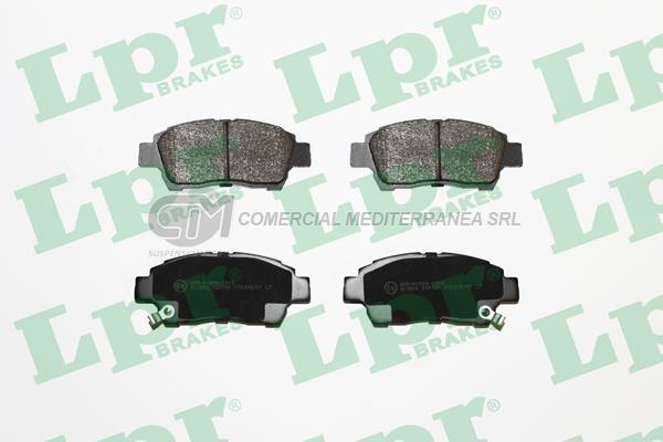 PASTILLA DE FRENO LPR TOYOTA YARIS 1.0-1.3-1.4 99/  DEL.