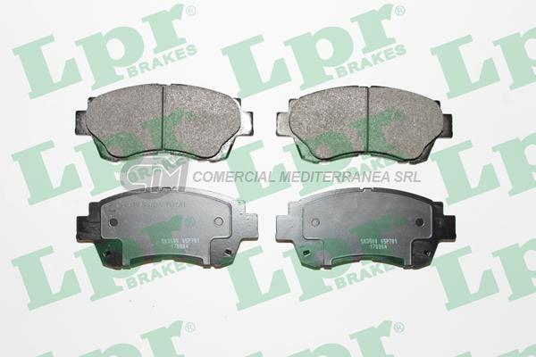 PASTILLA DE FRENO LPR TOYOTA MRY-RAV 4X4/LEXUS 90/94 DEL.